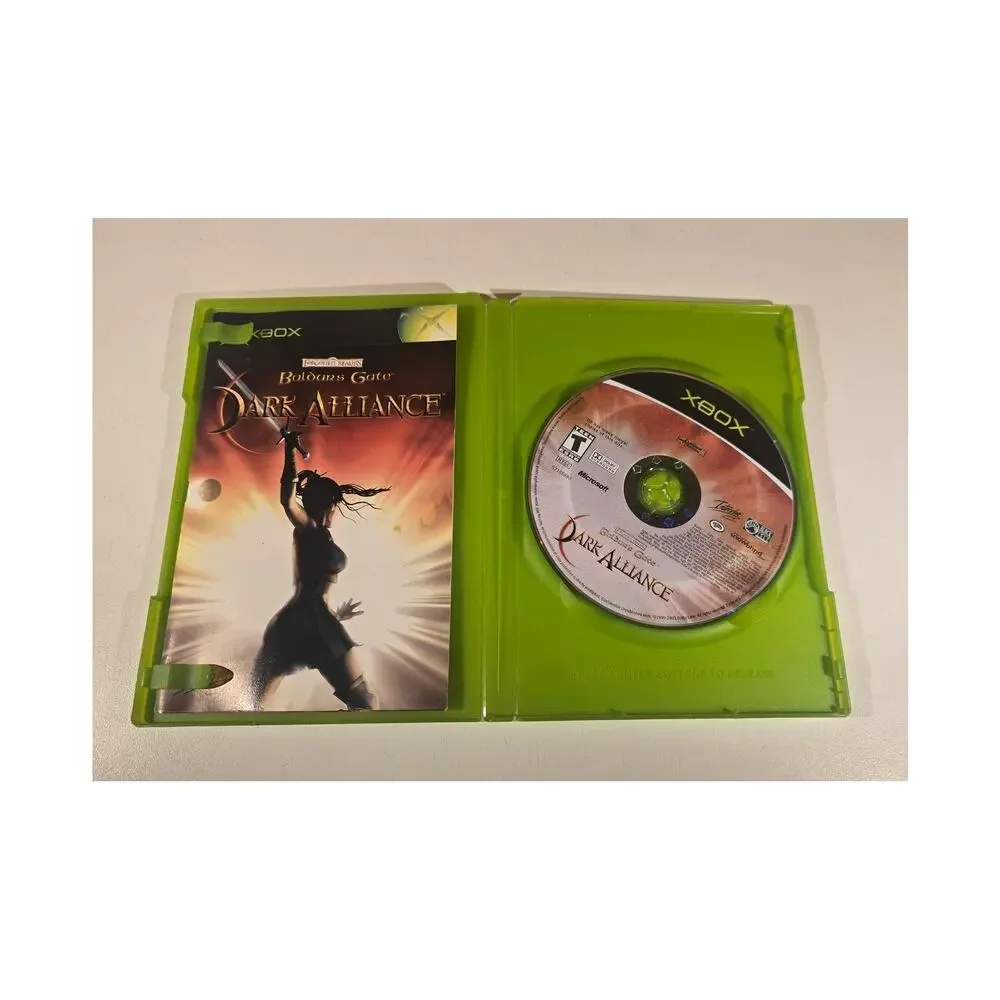 Baldur's Gate Dark Alliance Original Xbox Game Complete CIB Interplay